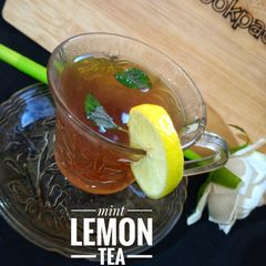 A picture of Mint lemon tea.