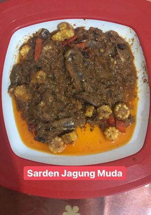 Foto resep Sarden Jagung Muda