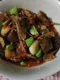 Trong tumis teri petai