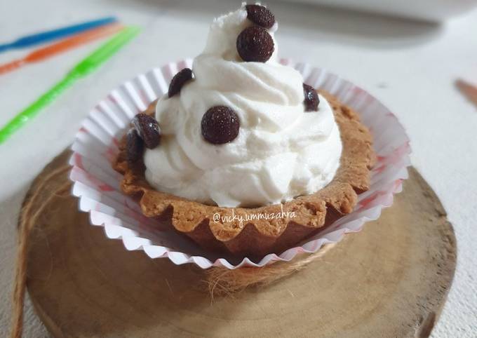 PIE Coklat with Cream (Gluten Free)