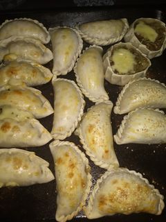 Una foto de Empanadas de berenjena ahumada