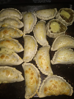 Una foto de Empanadas de berenjena ahumada