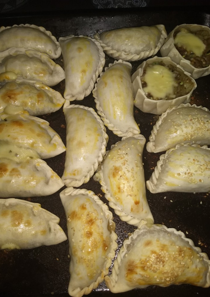 Una foto de Empanadas de berenjena ahumada