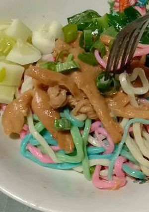Foto resep MIE AYAM (KW) PELANGI