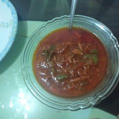A picture of Chicken Manchurian.