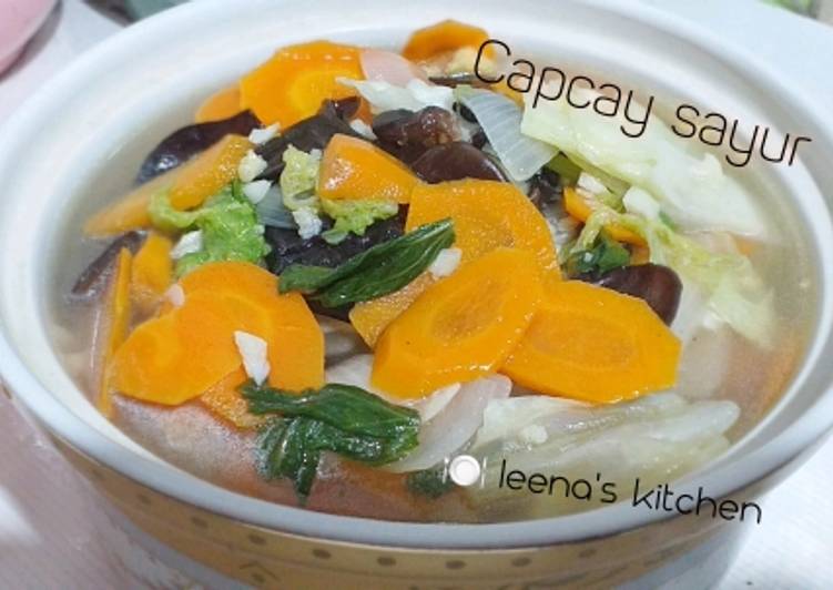 12. Capcay sayur