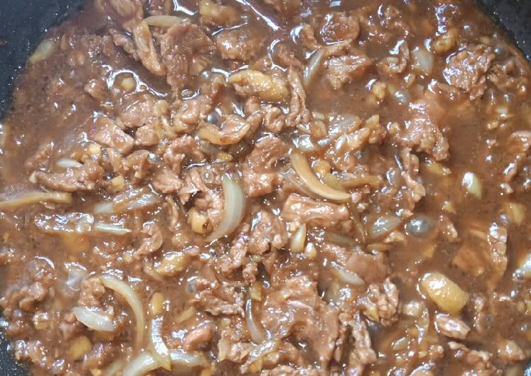 Tumis daging sapi 🐄 simple