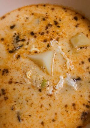 Una foto de Sopa de Quinua Blanca🇵🇪