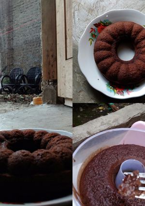 Foto resep Brownies kukus simple chocolatos
