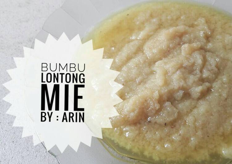 Langkah Mudah untuk Menyiapkan Bumbu lontong mie 😊, Lezat Sekali