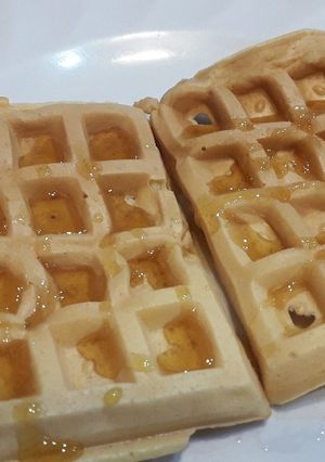 Una foto de Waffles fáciles