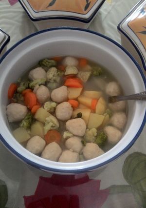 Foto resep Sop Bakso Ayam