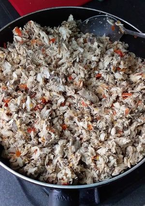 Foto resep Tongkol Kukus Suwir Sambel Korek