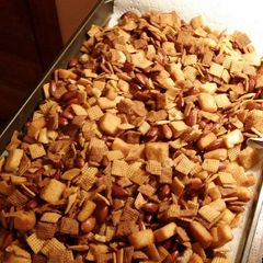 A picture of Backyard BBQ Chex Mix.