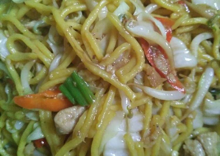 Cara Mengolah Mie Kuning Basah 464 resep mie hijau enak Cara Mengolah Mie Kuning Basah 464 resep mie hijau enak