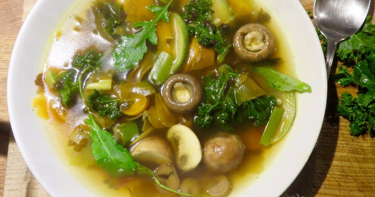 Bouillon façon asiatique d'après fêtes de Juliette Krier Cookpad