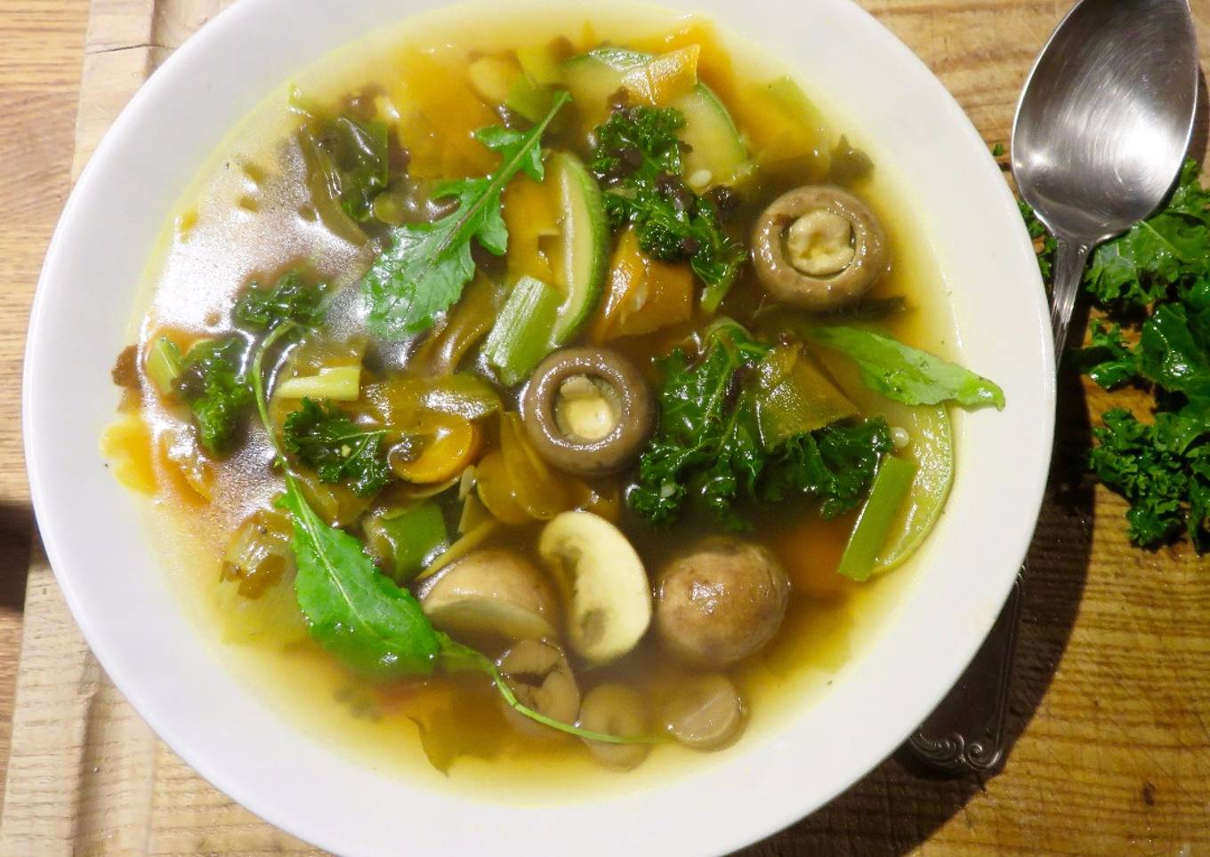 Bouillon façon asiatique d'après fêtes