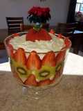 Creamy Fruit and Cake Delight Trifle