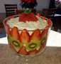 Easy Steps to Prepare Creamy Fruit and Cake Delight Trifle which Delicious