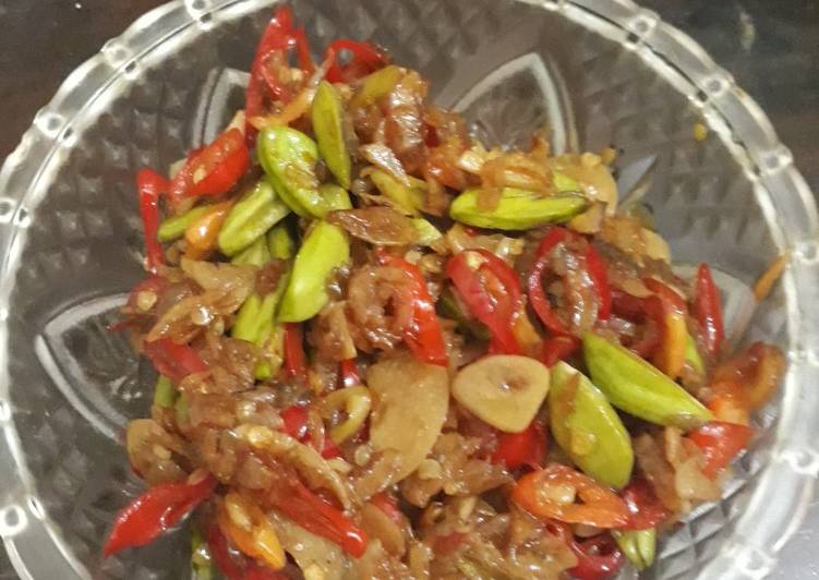 Resep Sambel pete gurih pedes&hellip;🌶🌶 Anti Gagal