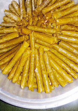 صورة لوصفة ورق عنب ع طريقتي 😍😍