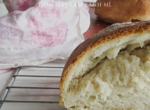Hình của món Làm bánh mì cho người làm lần đầu (bằng bột mì đa dụng theo công thức lười biếng mà bánh vẫn cực ngon).