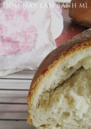 Hình của món Làm bánh mì cho người làm lần đầu (bằng bột mì đa dụng theo công thức lười biếng mà bánh vẫn cực ngon).