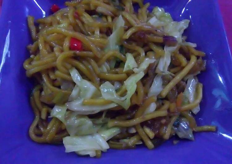 Mie kenyal(kenyol)