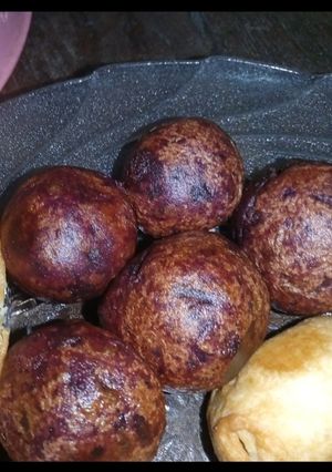 Foto resep Bola ubi ungu