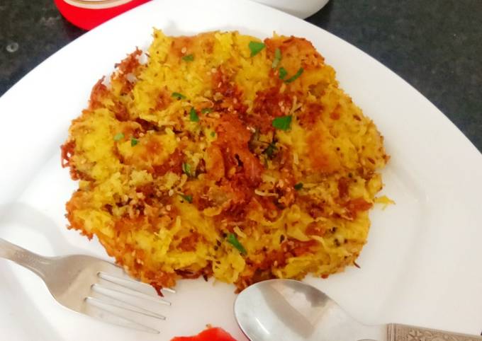 Recipe of Homemade Multigrain Potato Pan cake