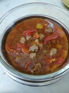 Foto resep Sapi Kuah Tomat