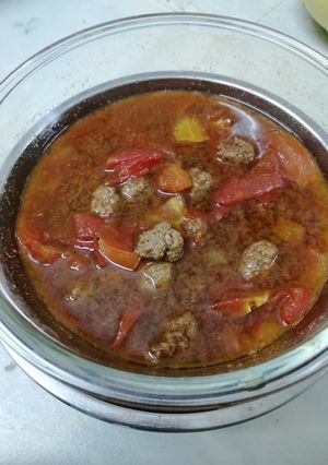 Foto resep Sapi Kuah Tomat