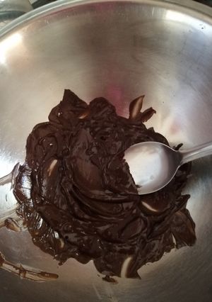 Una foto de Chocolate a baño maría