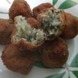 Bolas de patatas y acelgas