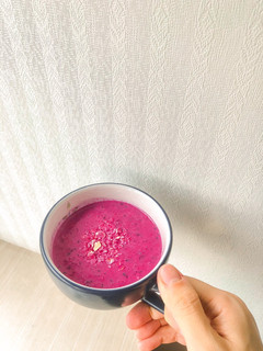 Foto resep Jus Sehat Buah Naga Oat