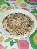 Empedrat con bacalao desalado