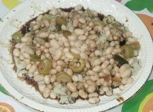 Una foto de Empedrat con bacalao desalado