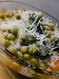 RISOTTO DE VERDURAS 🧄🧅🥕🥔🍠🥬🫛🧀🍲🍷🍽️🍷🥣🥄