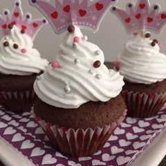 كب كيك بالشوكولا /cupcake-レシピのメイン写真
