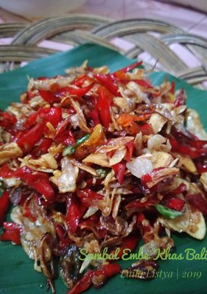Foto resep Sambal Embe Khas Bali