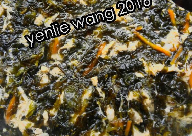 Soup rumput laut