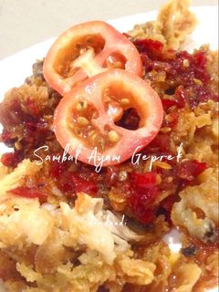 Foto resep Sambal Ayam Geprek
