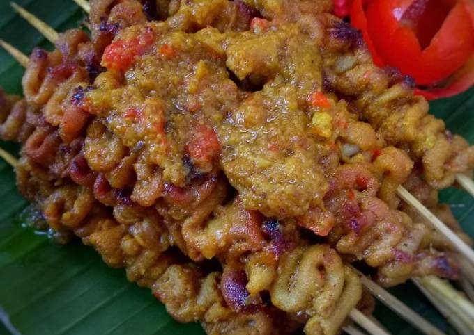 Sate Komoh Usus Ayam