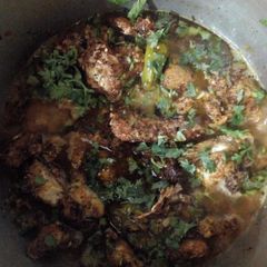 A picture of Machli ka salan.