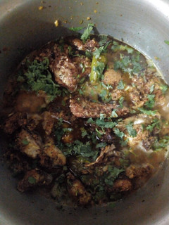A picture of Machli ka salan.