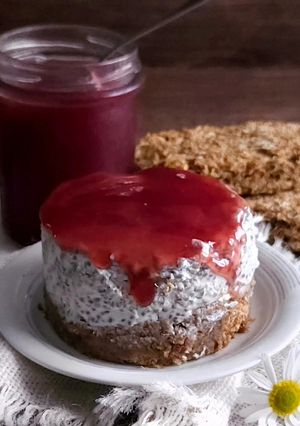 Une photo de Overnight Weetabix & Confiture