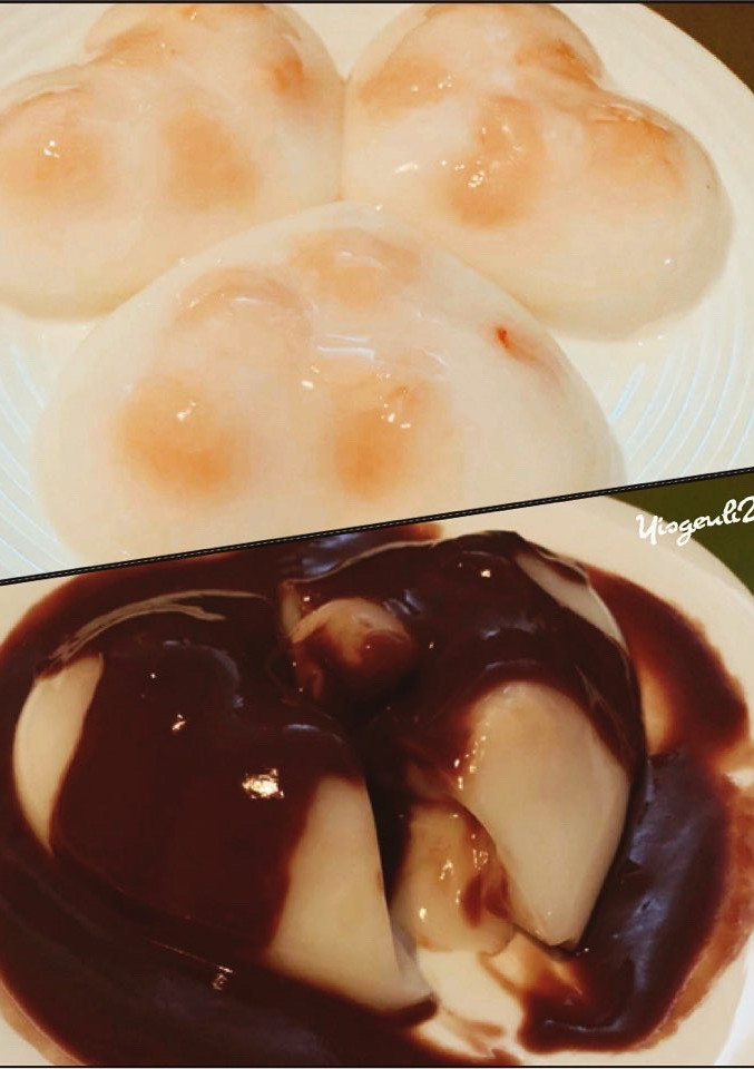 Foto resep Puding Susu Vanilla Leci + Vla Coklat(Instant Puding & Vla)