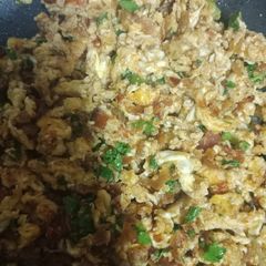 A picture of Egg ka bharta.