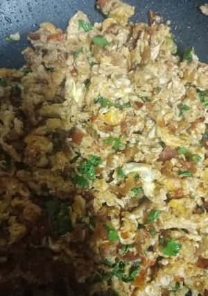 A picture of Egg ka bharta.