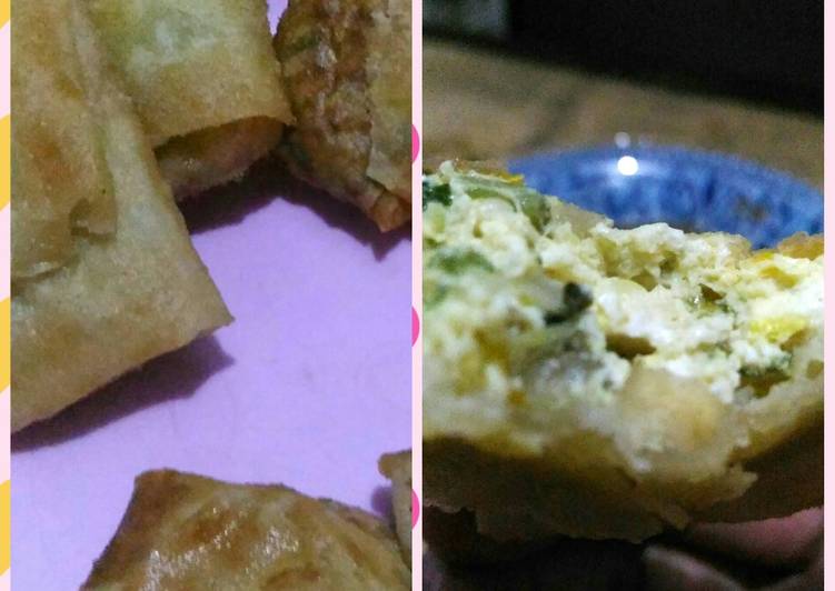 Martabak telur mini